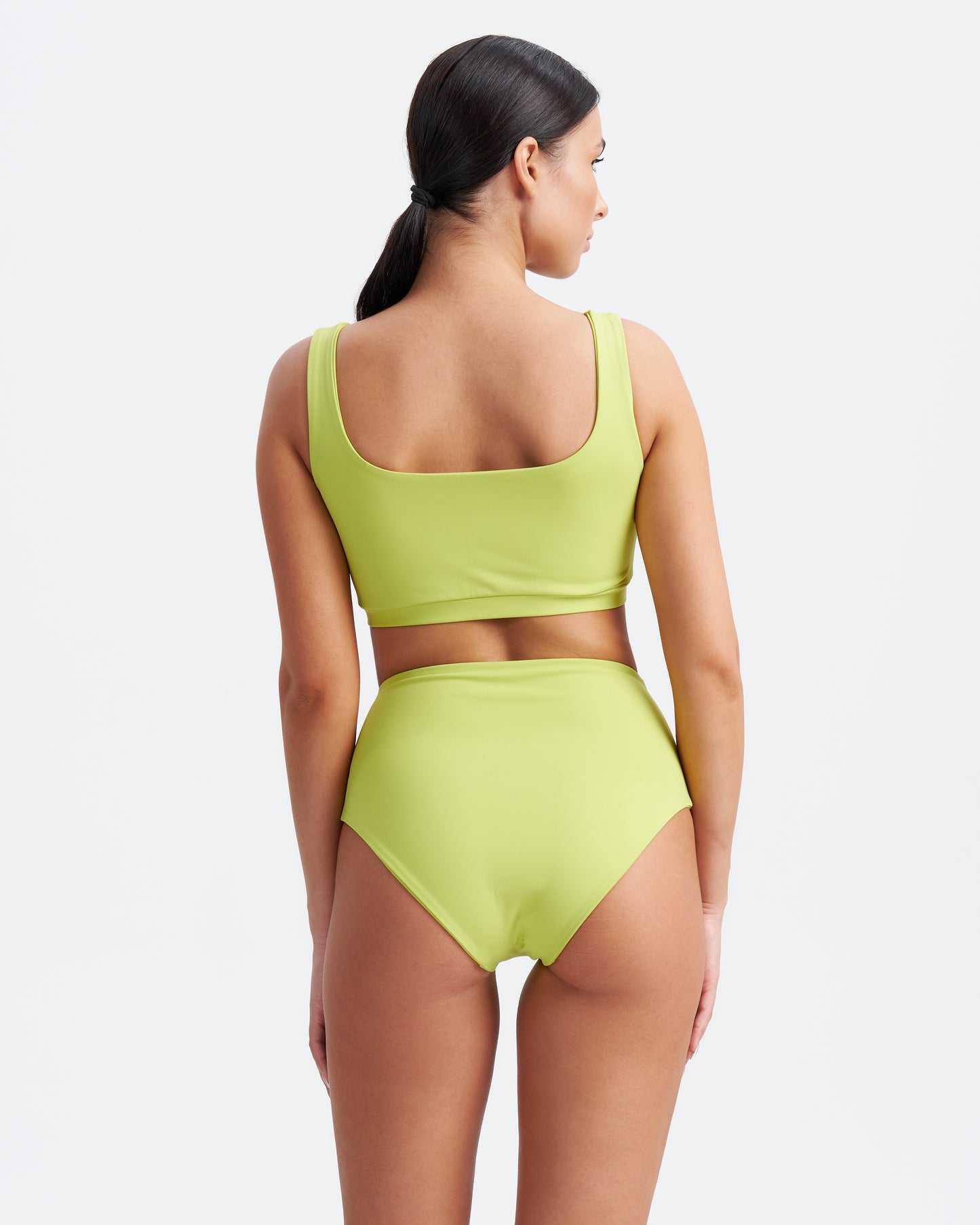 HIGH BIKINI "MINIMAL" - lime