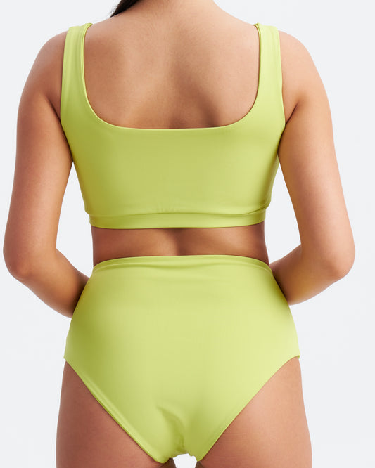 HIGH BIKINI "MINIMAL" - lime