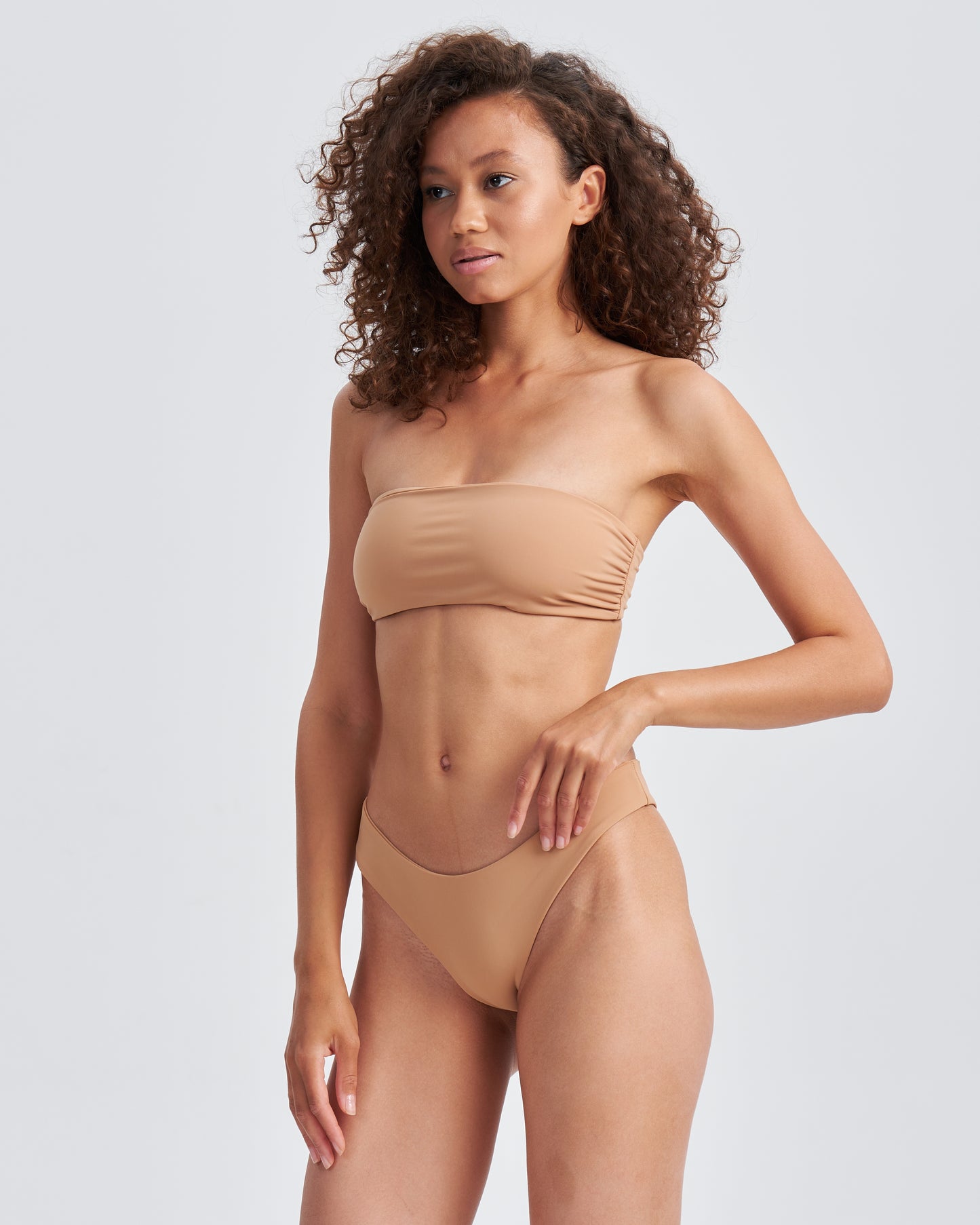 "MINIMAL" SWIM BIKINI - beige