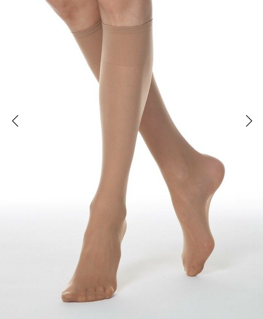 CONTE "TENSION" knee-high socks 40 DEN - bronze (2 pairs in a pack)