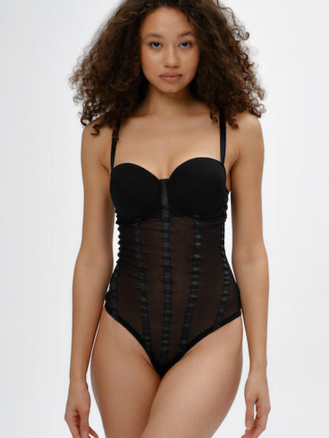 BODYSUIT "VINTAGE" - black