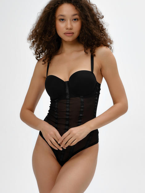 BODYSUIT "VINTAGE" - black