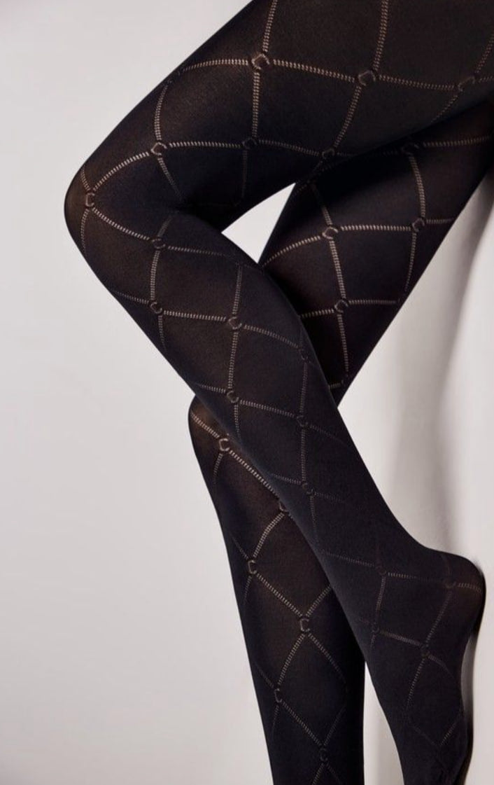 CONTE "HISTORY" tights - black