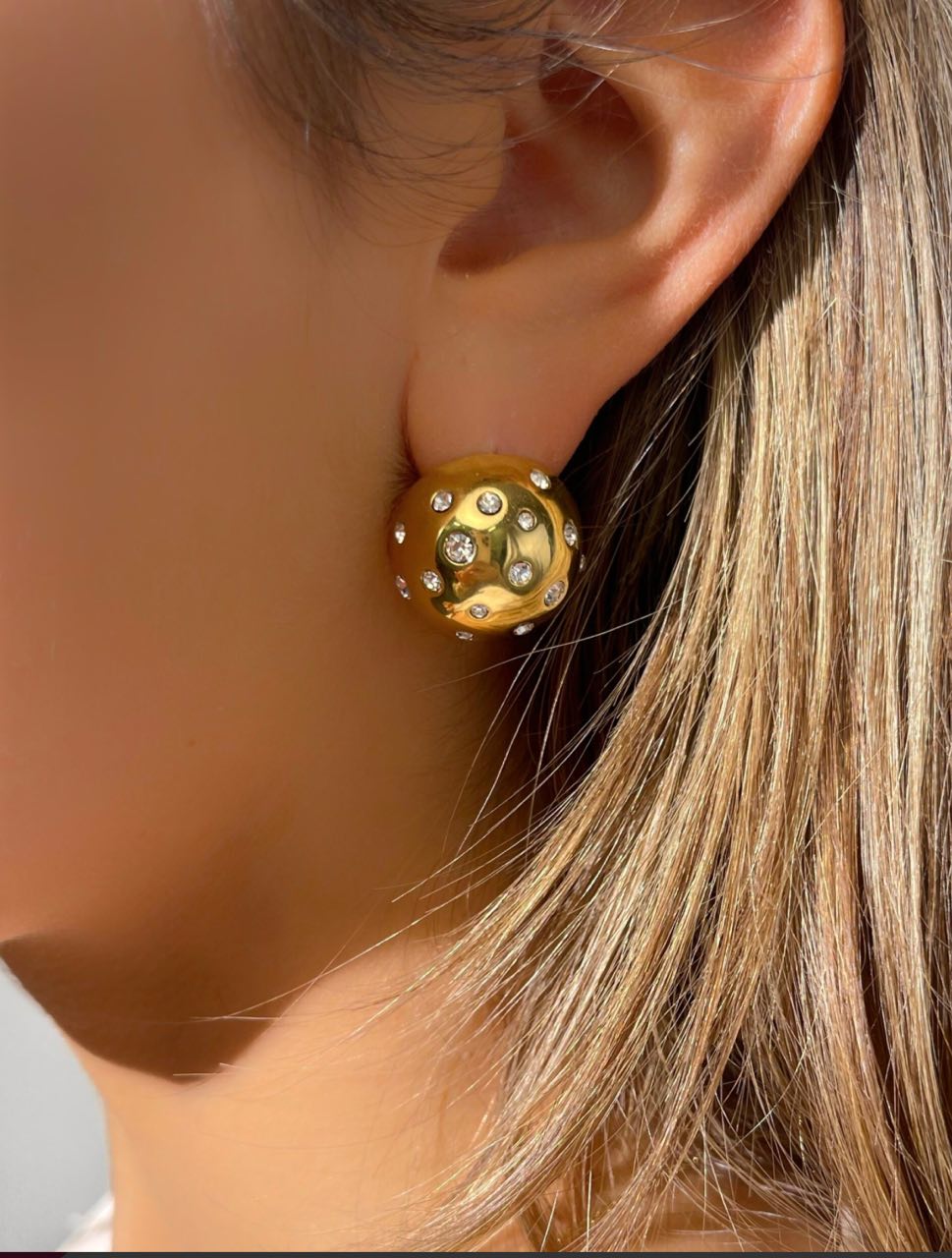 STUD EARRINGS "LADYBAG"